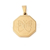 Stainless Steel Pendants LS-STAS-S121-02G-1