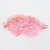 Heart Printed Organza Bags OP-R022-7x9-02-2
