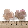 Two-tone Opaque Acrylic Bead Caps OACR-G034-03A-3