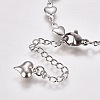 Tarnish Resistant 304 Stainless Steel Bracelet Making STAS-L248-009P-4