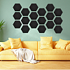 Acrylic Hexagon Mirror Wall Decor DIY-WH0221-30A-6