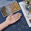 200Pcs 4 Colors Zinc Alloy Linking Rings FIND-PH0024-08-3