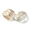 Spray Painted Glass Beads GLAA-Z007-04D-2