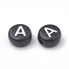Opaque Acrylic Beads SACR-N002-02A-1
