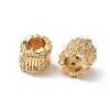 Rack Plating Brass Micro Pave Cubic Zirconia Beads KK-Q795-03-3