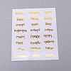 Waterproof Plastic Decorations Stickers DIY-WH0191-04A-1