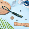 4Pcs Titanium Alloy Parachute Rope European Beads FIND-FG0005-43P-4