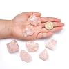 Rough Raw Natural Rose Quartz Beads G-F710-03-4