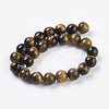 Natural Tiger Eye Beads Strands G-G099-8mm-5-2