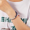 Nylon Threads Braided Bracelet BJEW-SW00058-2-6