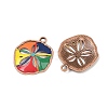 Tibetan Style Alloy Pendants AL-CBA606A-03-2