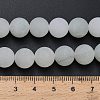 Natural Tianshan Cui Quartzite Beads Strands G-G305-A02-10mm-5