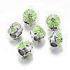 Alloy Enamel European Beads MPDL-T001-02M-2