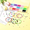 15 Colors Plastic Beads MACR-FS0001-79-10