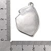 304 Stainless Steel Pendant Cabochon Settings SA-CBA9B1E-01D-P-3