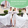 4Pcs 2 Styles Flower/Oval Alloy Rhinestone Detachable Shoe Buckle Clips FIND-FG0003-15-7