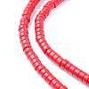 Synthetic Turquoise Beads Strands TURQ-G110-8x4mm-01-3