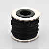 Round Nylon Satin Rattail Cord X-NWIR-O001-A-05-1