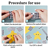 3 Sets 3 Styles Resin Self-adhesive Stickers DIY-FH0009-65-5