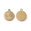 PVD Vacuum Plating 201 Stainless Steel Charms STAS-J401-VC542-2