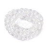 Transparent AB Colored Plated Electroplate Glass Beads X1-GLAA-P028-AB01-3