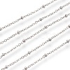 Tarnish Resistant 304 Stainless Steel Cable Chains CHS-L017-12B-1