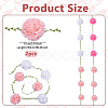 2Pcs Paper Garlands Party Decorations AJEW-WH0752-354B-2