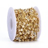 Handmade Brass Bar Link Chains CHC-I006-11A-G-2