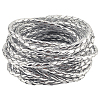 5M Braided Round PU Leather Jewelry Cord OCOR-GF0004-96A-04-1