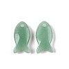 Natural Green Aventurine Pendants G-N342-106L-1