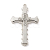 Alloy with Rhinestone Pendants PALLOY-M218-16P-1