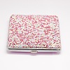 Shining Square Alloy Cigarette Cases AJEW-L014-02-1