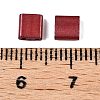 2-Hole Baking Paint Glass Seed Beads SEED-S023-17C-19-4
