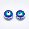 Alloy Enamel Beads ENAM-S117-08-2