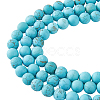 HOBBIESAY 3 Strands Natural Howlite Beads Strands G-HY0001-25-1