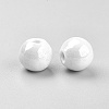 Handmade Porcelain Beads PORC-D001-12mm-04-2