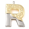 Brass Pendants PALLOY-S036-01G-R-1