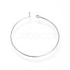 Tarnish Resistant 304 Stainless Steel Hoop Earrings STAS-S066-14-2