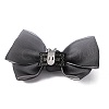 Polyester Bowknot Shoe Decorations AJEW-WH0323-25A-2