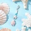 3Pcs Handmade Porcelain Pendant Decorations HJEW-JM03211-4