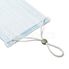 PVC Plastic Cord Lock for Mouth Cover KY-K011-11-4