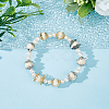 50Pcs 5 Styles 304 & 201 Stainless Steel Fancy Bead Caps STAS-DC0014-95-4