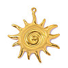 304 Stainless Steel Pendants STAS-OY015-93G-1