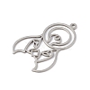Non-Tarnish 201 Stainless Steel Pendants STAS-K250-03P-3
