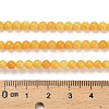 Natural Beeswax Beads Strands G-Z100-A01-4mm-5