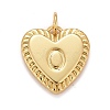 Rack Plating Golden Brass Pendants KK-E260-01G-O-1