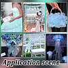 1Pc Polyester Pleated Lace Trim OCOR-GA0002-67C-5