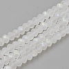 Electroplate Glass Beads Strands LS-EGLA-S141-6mm-01E-1