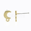 Alloy Stud Earring Findings X-PALLOY-T064-77LG-RS-3
