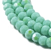 Opaque Glass Beads Strands EGLA-A035-P3mm-L14-3